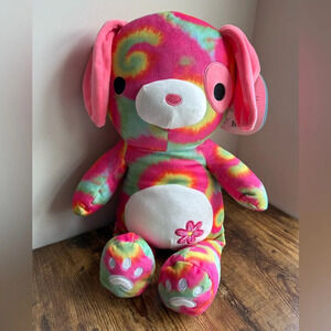 Squishmallows Squeezemallow - Shena the Tie Dye dog